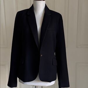 British Khaki Dark Blue Blazer